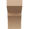 Ekena Millwork 10"W x 10"D x 20"H Wide Monterey Rough Cedar Woodgrain TimberThane Corbel, Primed Tan CORUR10X10X20MONRCPR - alternate 2